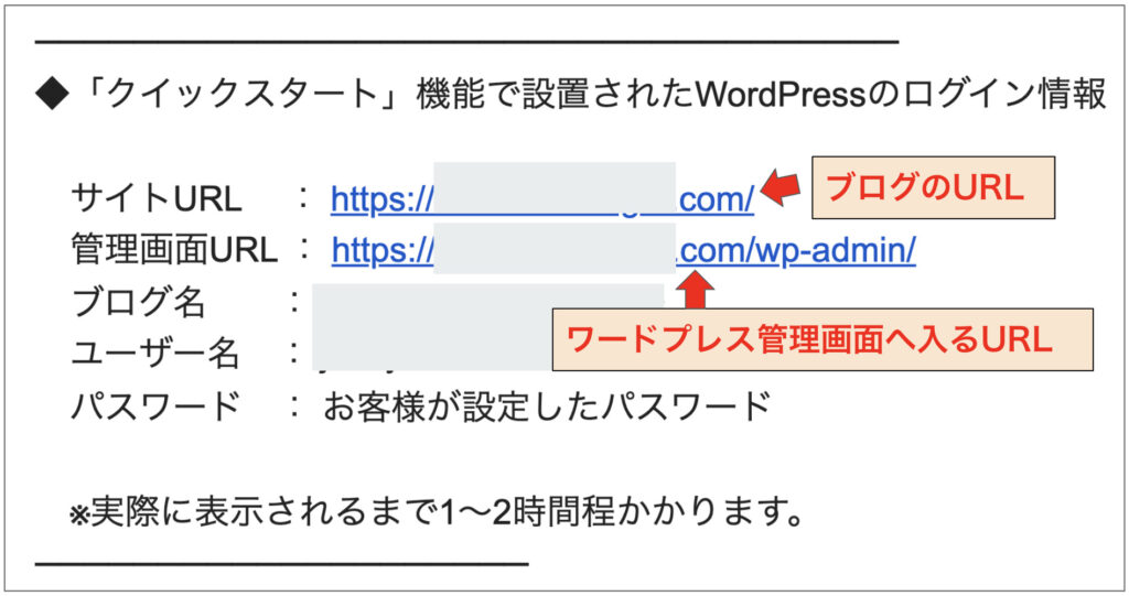 ログイン情報